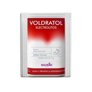 Voldratol Cereza Electrolitos Citrato Trisodico Glucosa Potasio Sodio 2.9g/20g/1.5g/3.5g Solfran