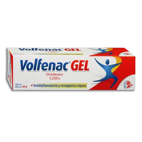 Volfenac Gel Diclofenaco 1.235% 60g Collins