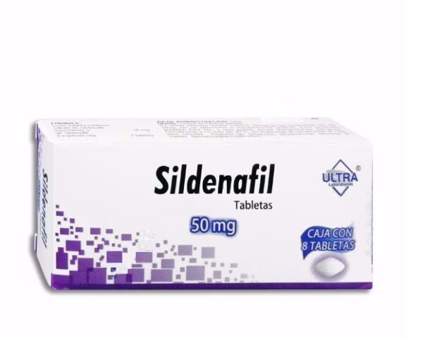 Sildenafil 50mg 8 Tabletas Ultra Laboratorios