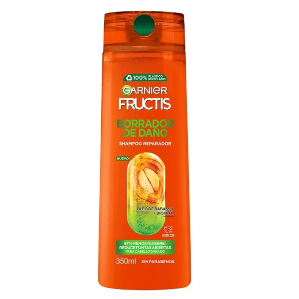 Shampoo Reparador Garnier Fructis Cabello Dañado 350ml Loreal