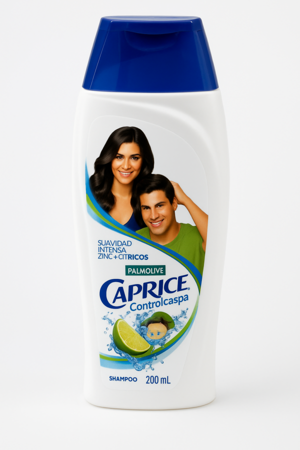 Shampoo Caprice Control Caspa Zinc + Cítricos 200ml