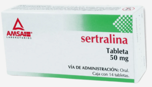 Sertralina 50mg 14 Tabletas Amsa Laboratorios