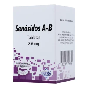 Senósidos A-B 8.6mg 20 Tabletas Ultra Laboratorios