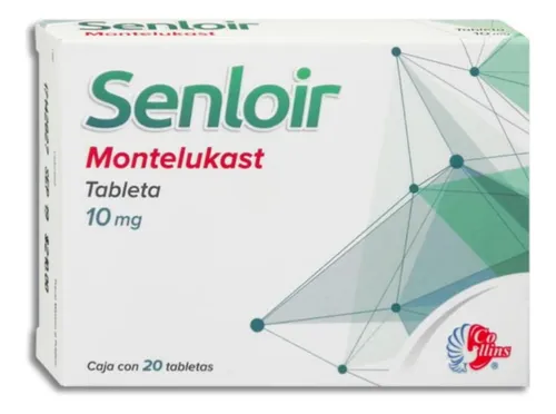 Senloir Montelukast 10mg 20 Tabletas Collins