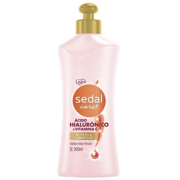 Sedal Caret Ácido Hialurónico Vitamina C Crema Peinar 300ml Unilever