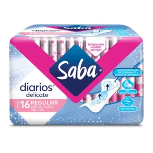 Saba Diarios Delicate Regular 16 Piezas