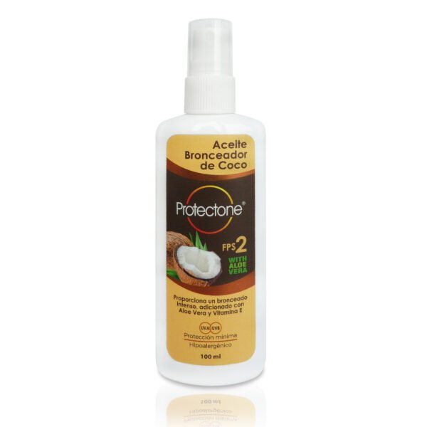 Aceite Bronceador Coco Protectone 120 ML
