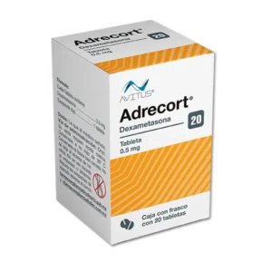 Adrecort Dexametasona 0.5mg 30 Tabletas Avitus