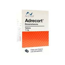 Adrecort Dexametasona 1mg 20 Tabletas Avitus