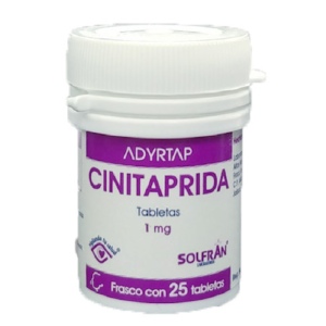 Adyrtap Cinitaprida 1mg 25 Tabletas Solfran