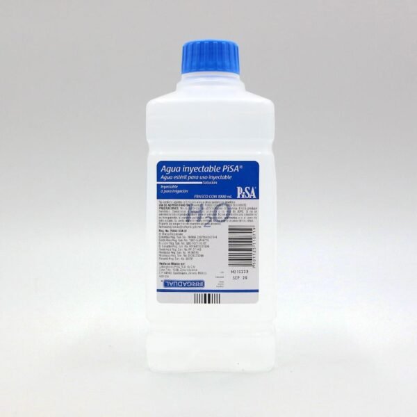 Agua Inyectable 1,000ml Pisa