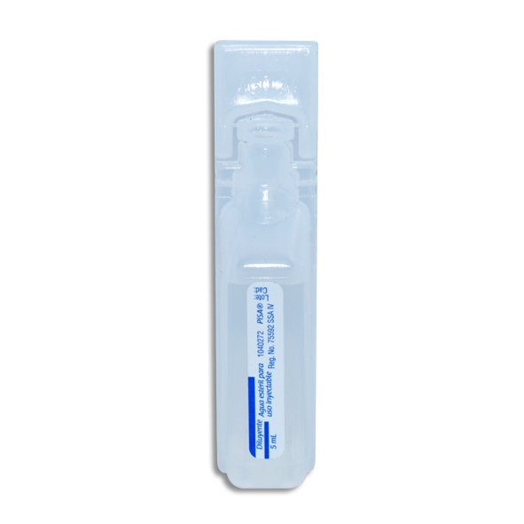 Agua Inyectable 5ml Flexoval