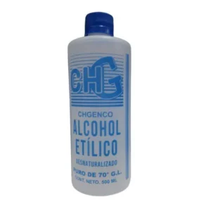 Alcohol 70° GL Desnaturalizado 500ml CH