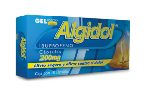 Algidol Ibuprofeno 200 mg 10 Cápsulas Gel Pharma