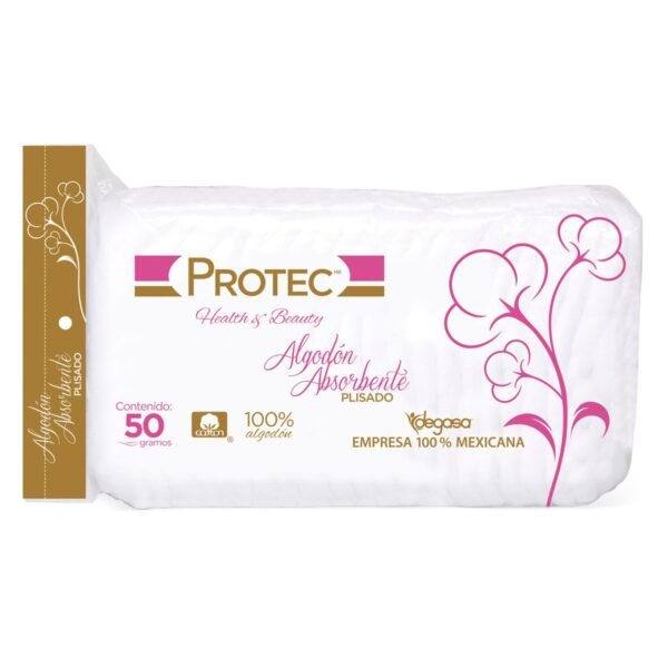 Algodón Absorbente Plisado Protec 50g Degasa