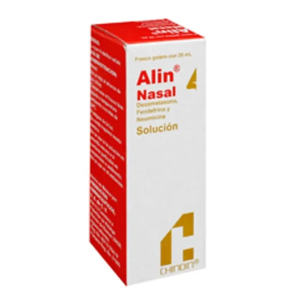 Alin Nasal Dexametasona Neomicina Fenilefrina Solución 20ml Chinoin