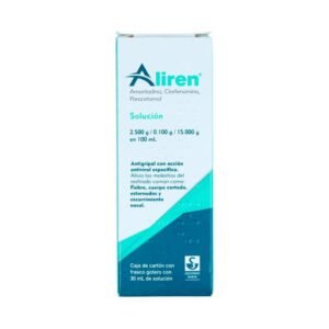 Aliren Amantadina Clorfenamina Paracetamol Solución 2.500g/0.100g/15.000g 30ml Siegfried Rhein