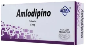 Amlodipino 5mg 10 Tabletas Ultra Laboratorios