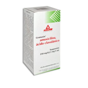 Amoxicilina Ácido Clavulanico 250mg/62.5mg/5ml Amsa Laboratorios
