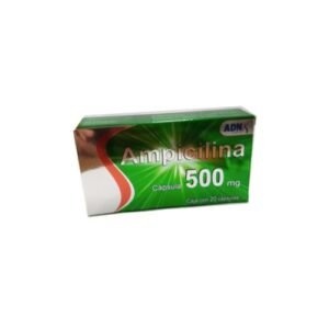 Ampicilina 500mg 20 Cápsulas ADN Pharma