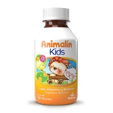 Animalín Kids Lisina Vitaminas Minerales Jarabe 120ml Naturex