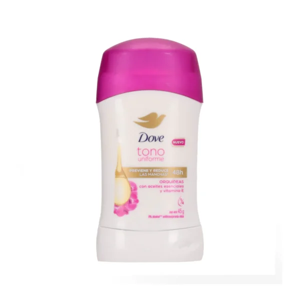 Antitranspirante Stick Dove Tono Uniforme 48h Rosas 45g Unilever