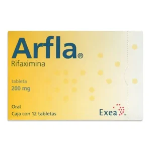 Arfla Rifaximina 200mg 12 Tabletas Exea