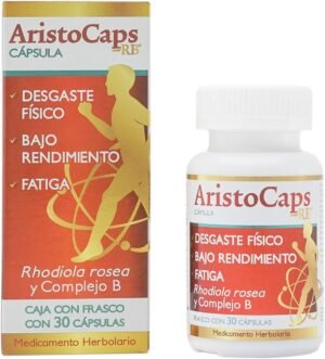 AristoCaps RB Rhodiola Rosea Complejo B 30 Cápsulas Olnatura