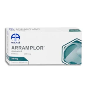 Arramplor Alopurinol 300mg 20 Tabletas Raam