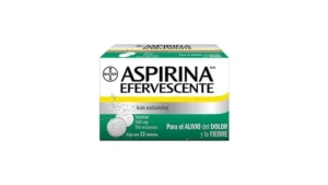 Aspirina Efervescente Ácido Acetilsalicílico 500 mg 12 Tabletas