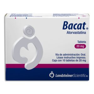 Bacat Atorvastatina 20mg 10 Tabletas Landsteiner Scientific