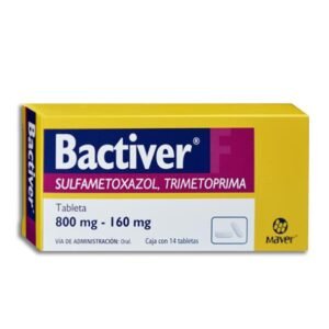 Bactiver Sulfametoxazol Trimetoprima 800mg/160mg 14 Tabletas Maver
