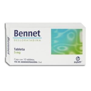 Bennet Desloratadina 5mg 10 Tabletas Maver