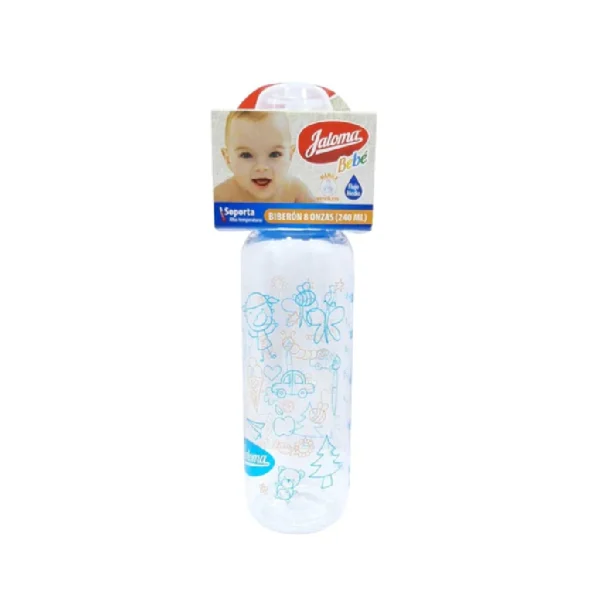 Biberón Jaloma Azul Niño 240 ML