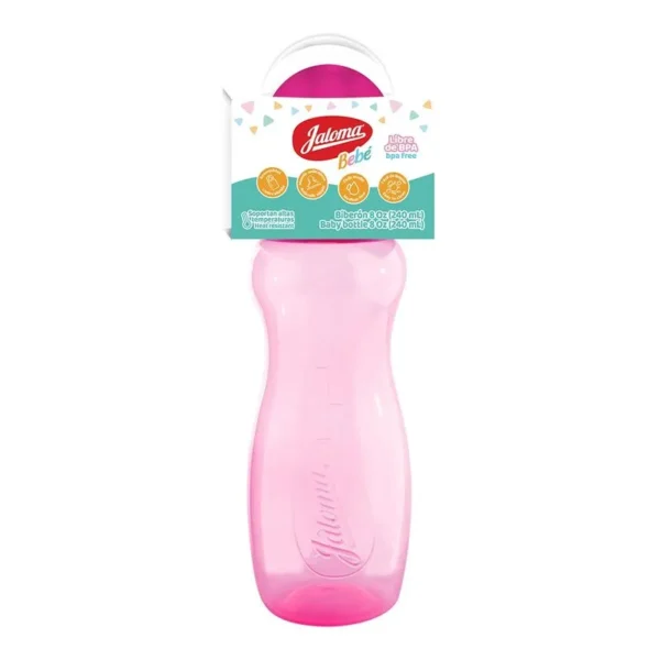 Biberón Jaloma Magenta Niña 240 ML