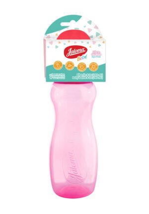 Biberón Siluette Rosa 240ml Mamila Silicón Jaloma