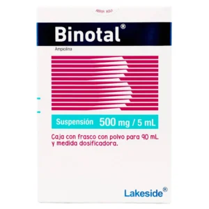 Binatol Ampicilina Suspensión 500mg/5ml 90ml Lakeside