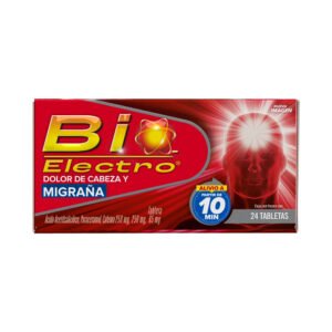 Bio Electro 250mg/250mg/65mg 24 Tabletas