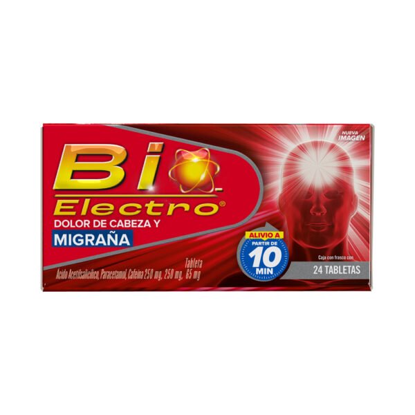 Bio Electro 250mg/250mg/65mg 24 Tabletas