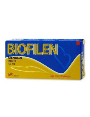 Biofilen Atenolol 100mg 28 Tabletas Degort´s Chemical