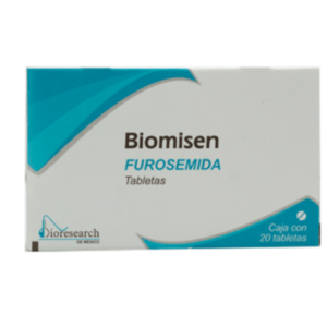 Biomisen Furosemida 40mg 20 Tabletas Bioresearch