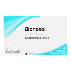 Bionoxol Ambroxol 30mg 20 Comprimidos Bioresearch