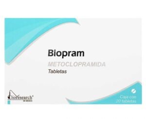 Biopram Metoclopramida 10mg 20 Tabletas Bioresearch