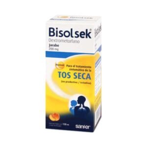 Bisolsek Dextrometorfano Jarabe 200mg 120ml Sanfer