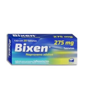 Bixen Naproxeno Sódico 275mg 20 Tabletas Biomep