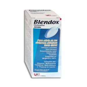Blendox Clorfenamina 50mg/100ml Jarabe 60 ML