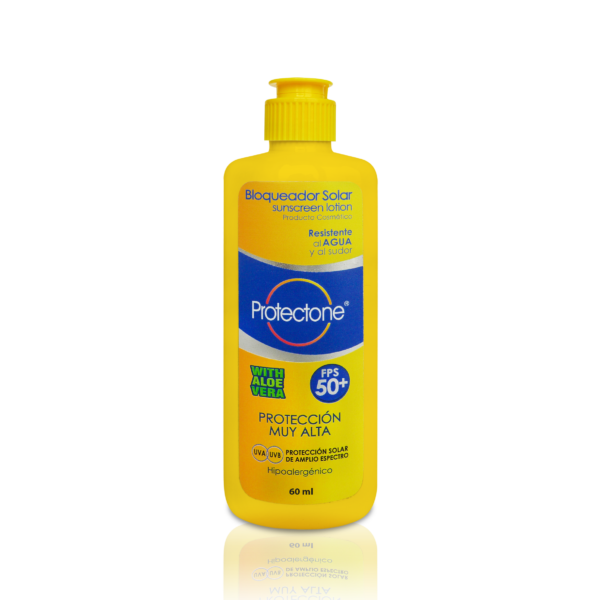 Bloqueador Solar Protectone 50+ FPS Aloe Vera 60 ML