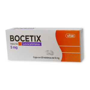 Bocetix Levocetirizina 5mg 10 Tabletas Vitae