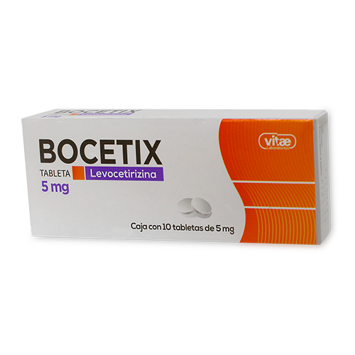 Bocetix Levocetirizina 5mg 10 Tabletas Vitae