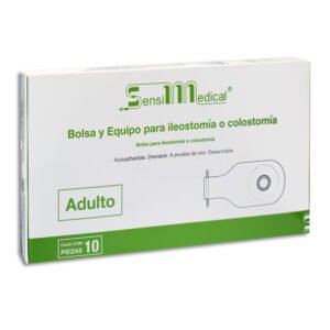 Bolsa Colostomia/Placa Protectora Adulto Caja C/4 Sensimedical